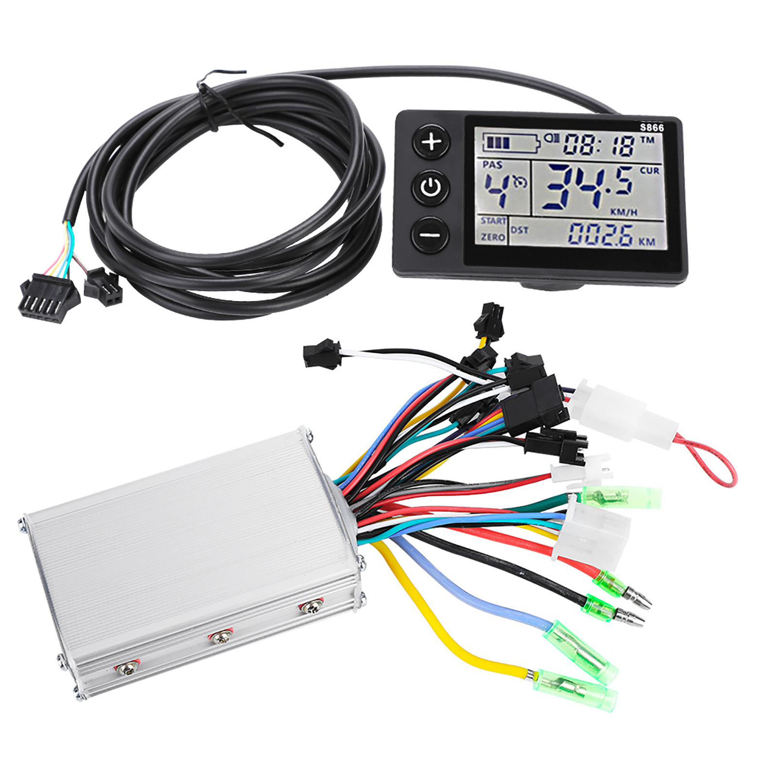 Kelly Kls7230S Controller - Sterownik silnika Kontroler silnika LCD 24