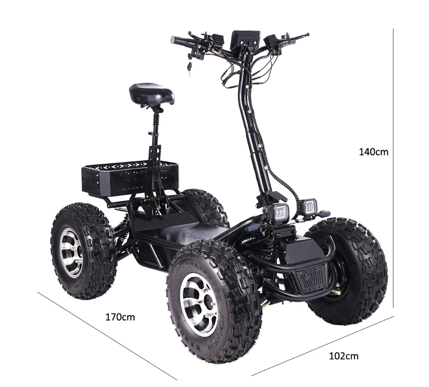 Elektryczny pojazd terenowy na – 60V 50Ah Electric Scooter Battery recenzja i cena