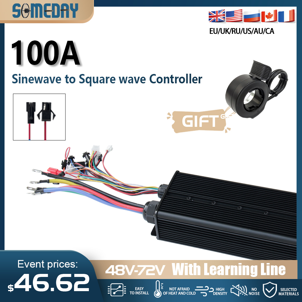 Sterownik silnika bezszczotkow – 72V 100A Sabvoton Controller recenzja i cena