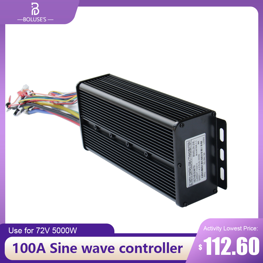 Kontroler 100A do roweru elekt – 72V 100A Sabvoton Controller recenzja i cena
