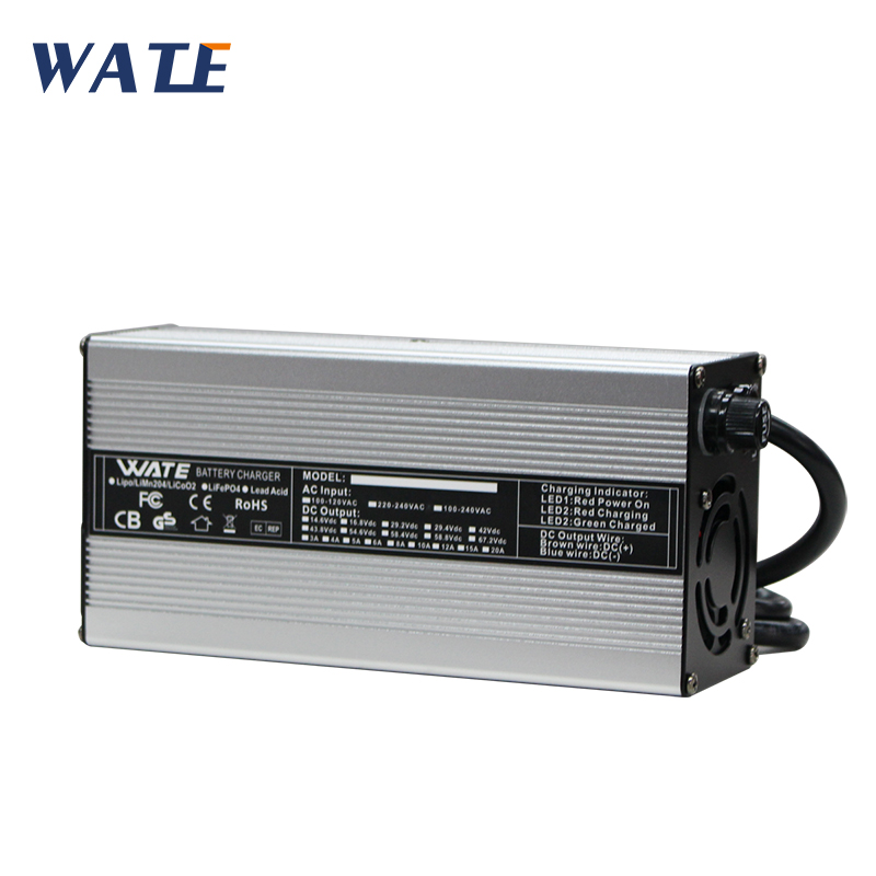 Ładowarka LiFePO4 58,4 V 12 A  – 84V 20A Smart Charger recenzja i cena