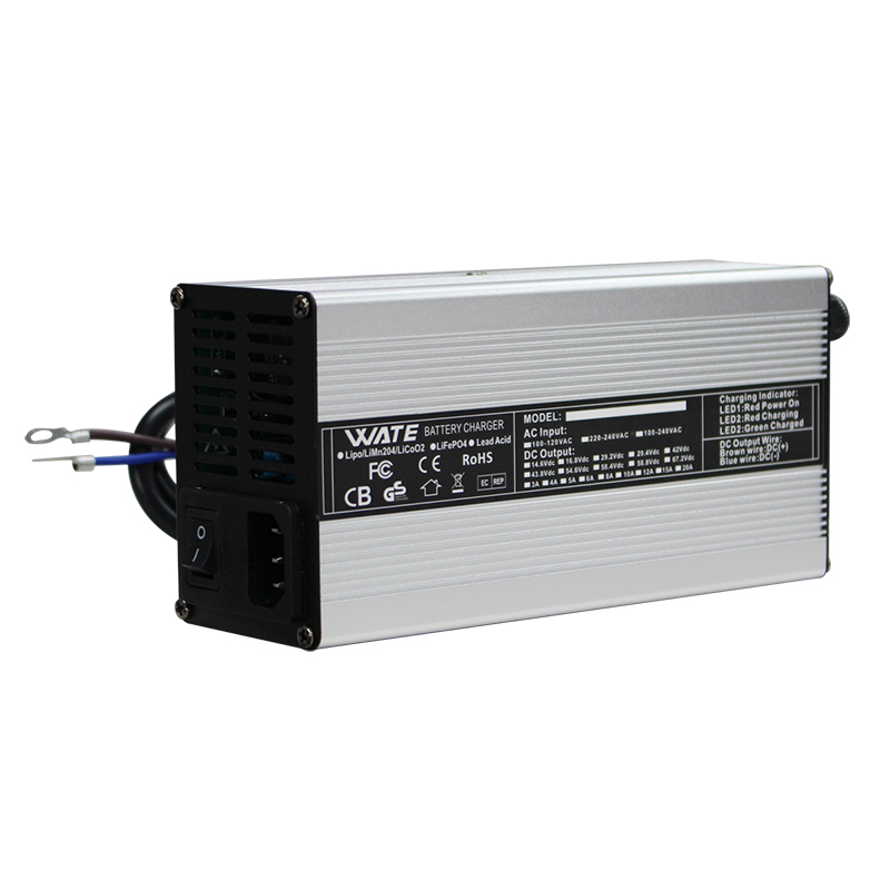 Ładowarka LiFePO4 58,4 V 12 A  – 84V 20A Smart Charger recenzja i cena