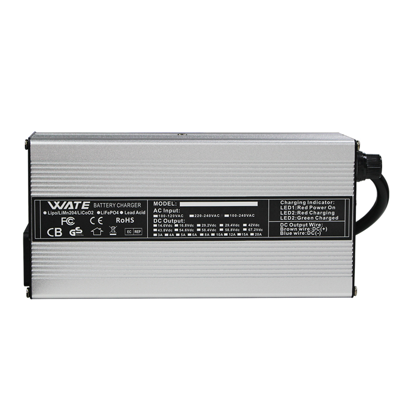 Ładowarka LiFePO4 58,4 V 12 A  – 84V 20A Smart Charger recenzja i cena